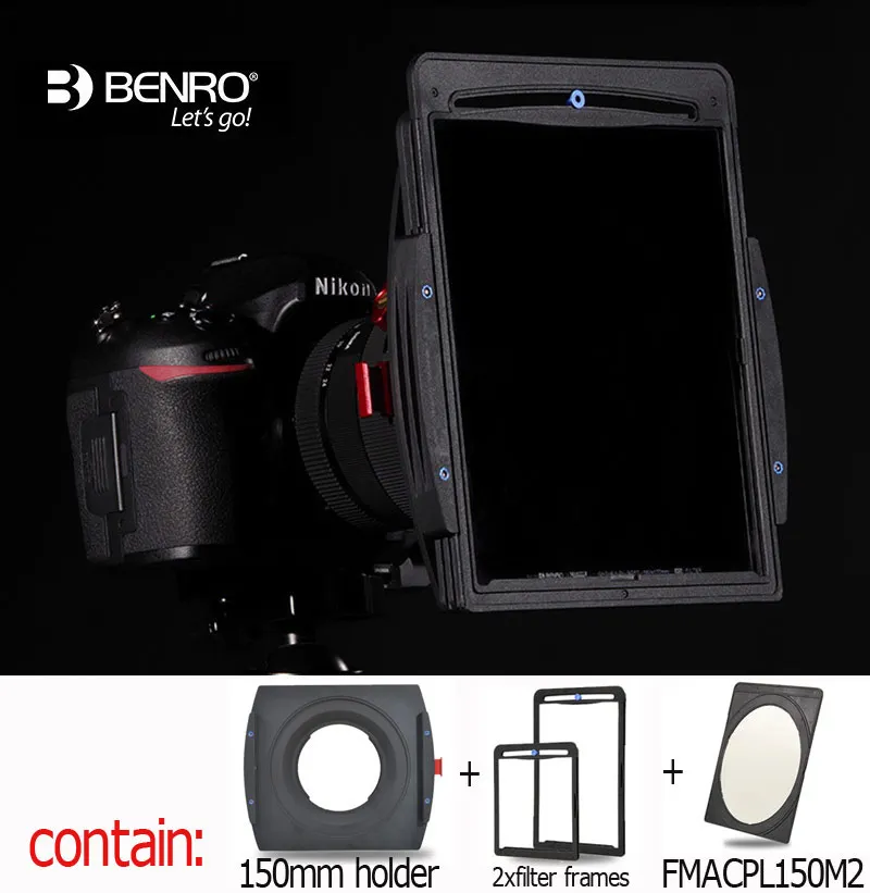 

Benro FH150M2S3 150mm Filter Holder+FMACPL150M2 Kit for Sigma 14mm f/1.8 DG HSM Art camera lens