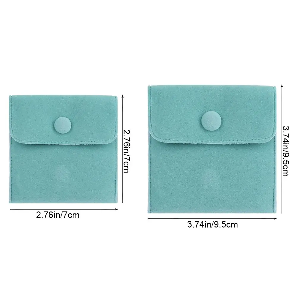 Nueva bolsa de almacenamiento a presión para regalo, bolsa de embalaje de joyería, bolsa para envolver collares, bolsa para pulsera