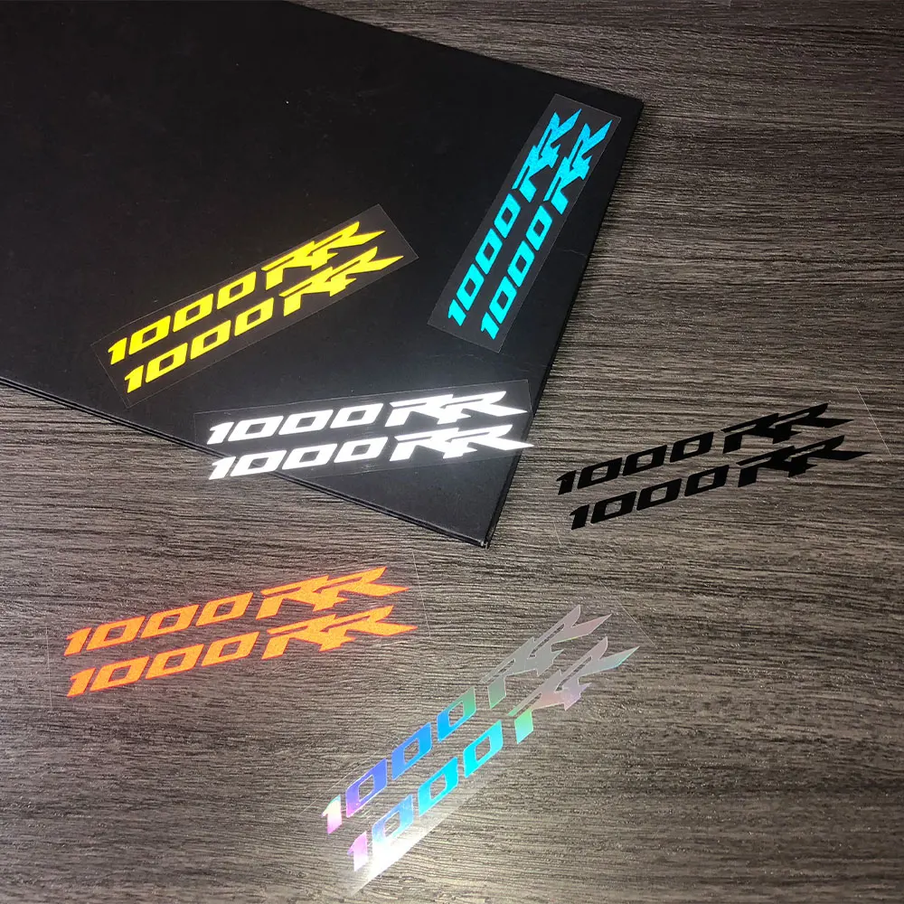 Reflective Motorcycle Sticker Helmet Laser Decals Tank body side 1000rr Emblem For HRC 1000RR 2008 2007 2004 2006 2013 2017 2012