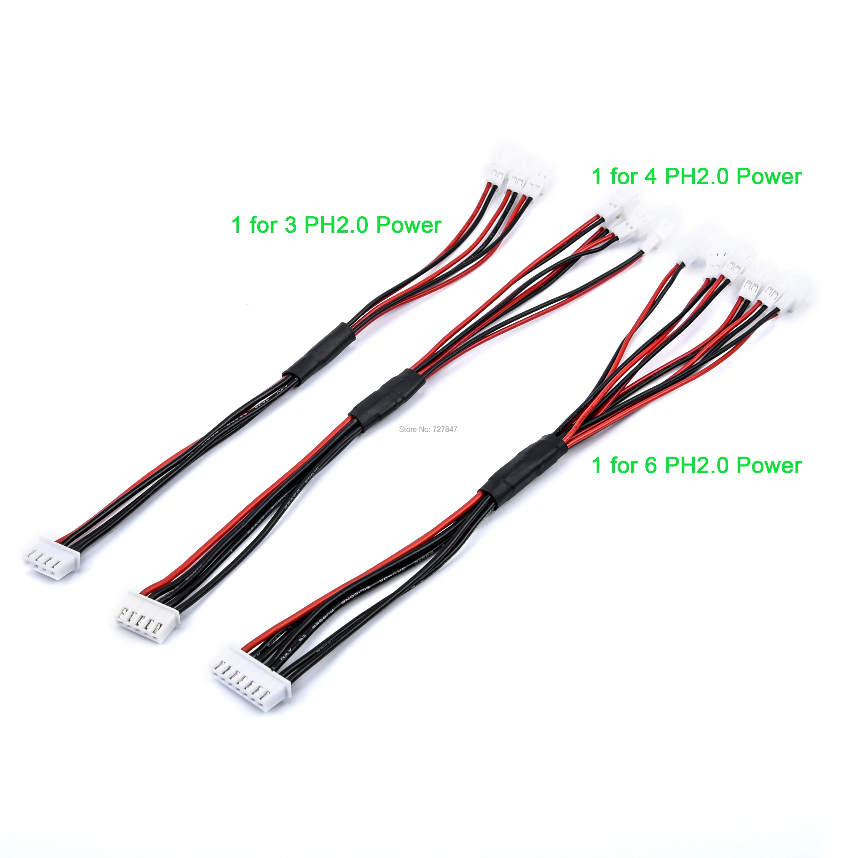 1S Lipo Battery PH2.0 51005 Power Charging Cable Wire Power / XT60 Plug for Gaoneng BetaFPV RC FPV Drone ISDT Q6 IMAX B6 Charger