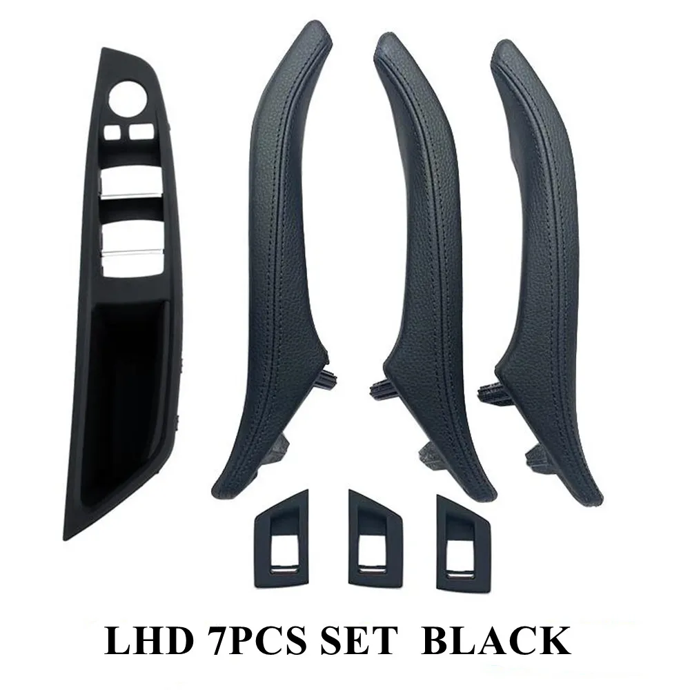 Linkslenker LHD-Leder-Innentür-Zuggriff-Montageset für BMW 5er F10 F11 F18 520 523 525 528 530 535