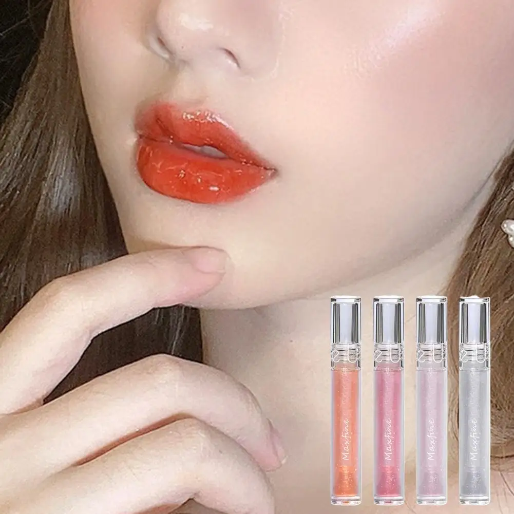 

3.2g Metallic Liquid Lipstick Glitter Glossy Plump Liquid Lip Gloss Cosmetics Glasting Water Gloss Makeup Lip Glaze Party