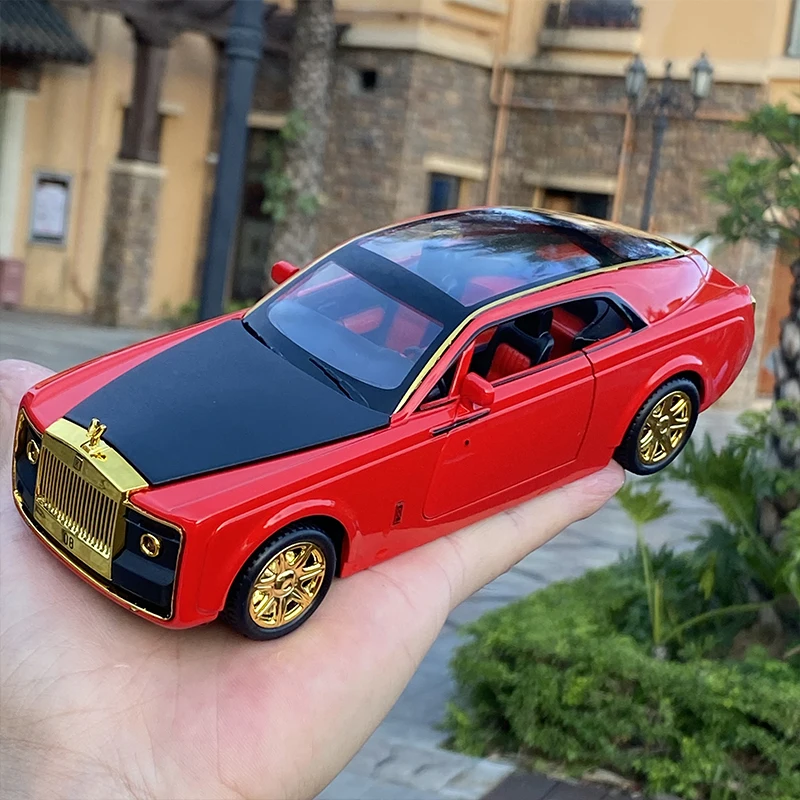 1:24 Rolls-Royce Sweptail Luxury Car Alloy Car Model Diecasts & Toy Vehicles Metal Toy Car Model Collection Simulation Kids Gift