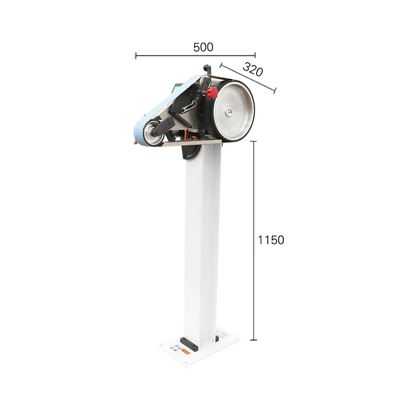 Amoladora angular, pulidora, afilador de bordes, amoladora multifuncional, lijadora eléctrica de correa, 220V/380V