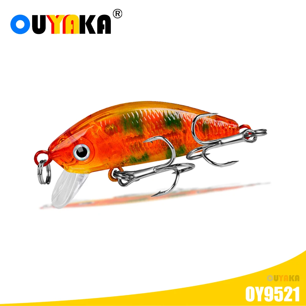 Floating Minnow Fishing Lure Accesorios Baits Weights 3.6g 5cm Isca Artificial De Pesca Equipment Trolling Articulos Pike Leurre