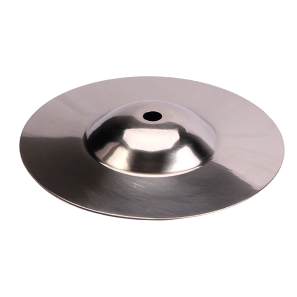 Mini 141mm 5.6inch Hand Hammered Cymbal Gong Stainless Steel for Children Kids Musical Toy