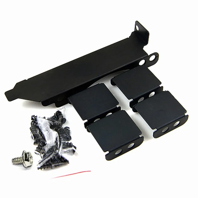 

1 set Dual Fan Mount Rack PCI Slot Bracket for Video Card 3x 80mm/90mm 8cm/9cm PC Case Fan