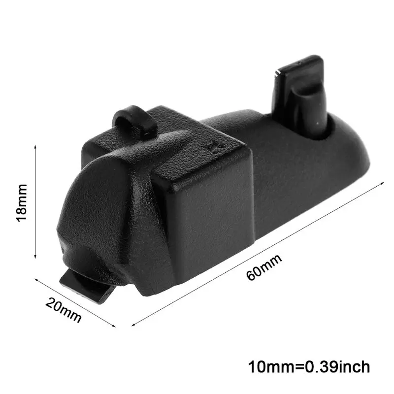 HOT-Audio Adapter M Interface 2 Pin Headset Port Accessories for Baofeng Bf-Uv9R Bf-9700 Bf-A58 Walkie Talkie Replacement