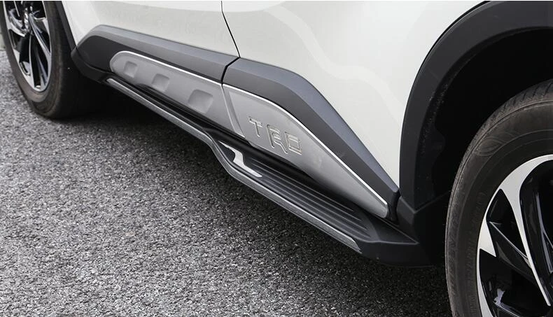 For TOYOTA C-HR CHR 2018 2019 2020 2021 Running Boards Side Step Bar Pedals High Quality Nerf Bars Auto Accessories