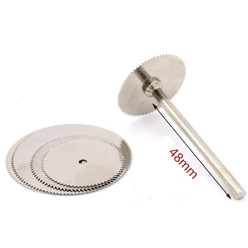 Mini Stainless Steel Small Slice 22/25 / 32mm Thin Wood Cutting Blade Electric Grinder Accessories 10PCS Steel Tool