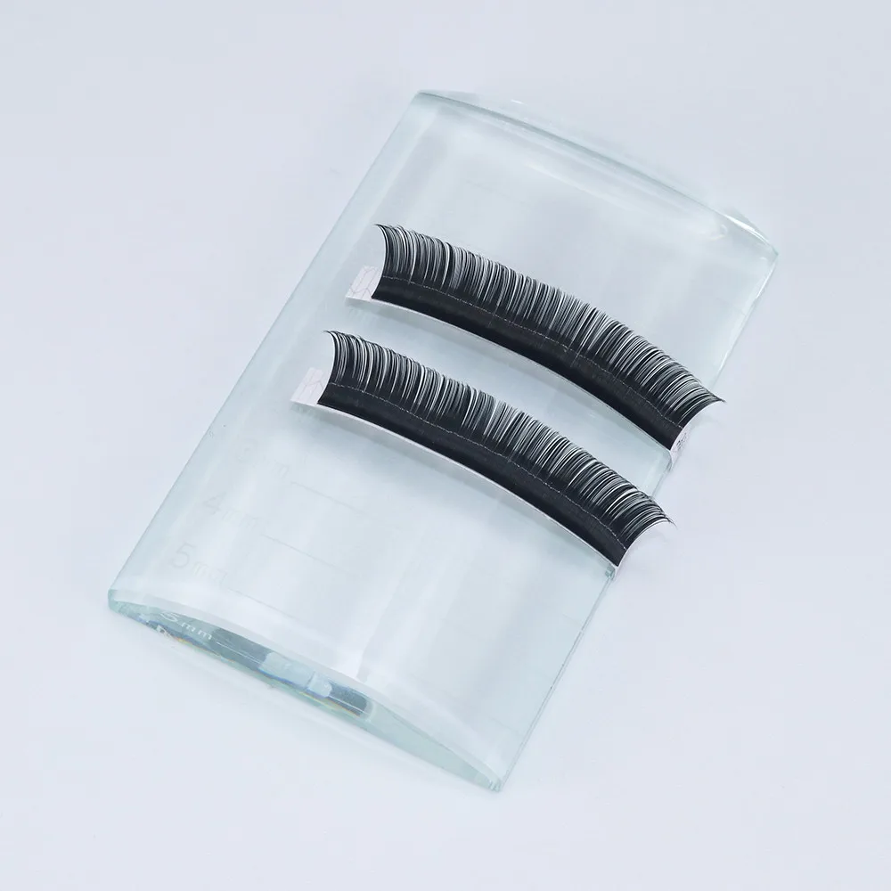 ANNAFRIS Eyelash Extension Crystal Glass Glue Holder False Eye Lashes Stand Pad Pallet Makeup Tool Accessories