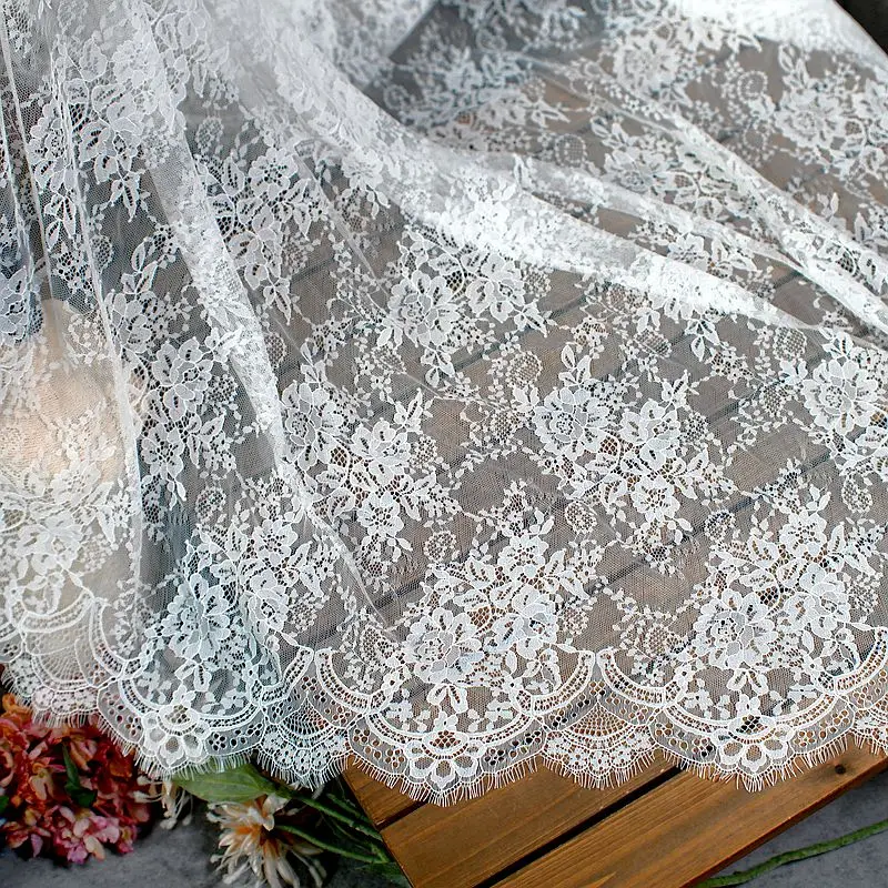 42 Colors Dress Making Chantilly Lace Fabric 2021 NEW 1 Piece 150x300CM