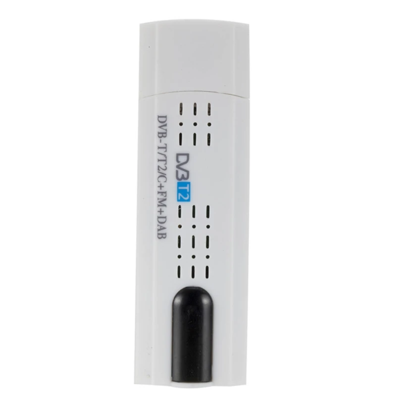 Digital Satellite DVB T2 USB TV Stick Tuner w/ Antenna Remote H D USB TV Receiver DVB-T2/DVB-T/DVB-C/FM/DAB USB TV Stick