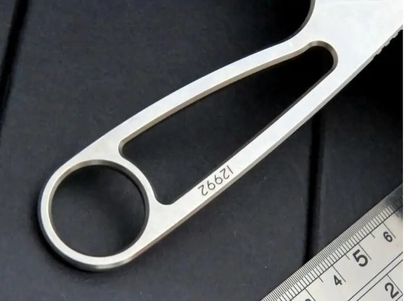 Kiến Cổ Dao 12992 Lưỡi Cố Định Dao Cắm Trại Săn Bắn Chiến Thuật Sống Ngoài Trời Dụng Cụ Xmas Tặng Túi Xách EDC Dao