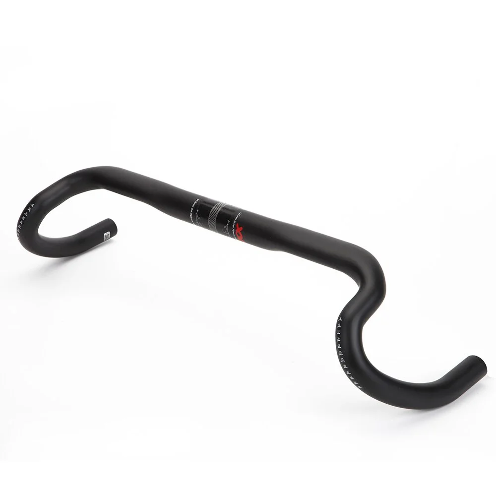 2021 New Carbon Gravel Handlebar Big Flare Bar Cycle Cross Road Bike Handlebars 380/400/420/440mm Carbon Fiber Bicycle