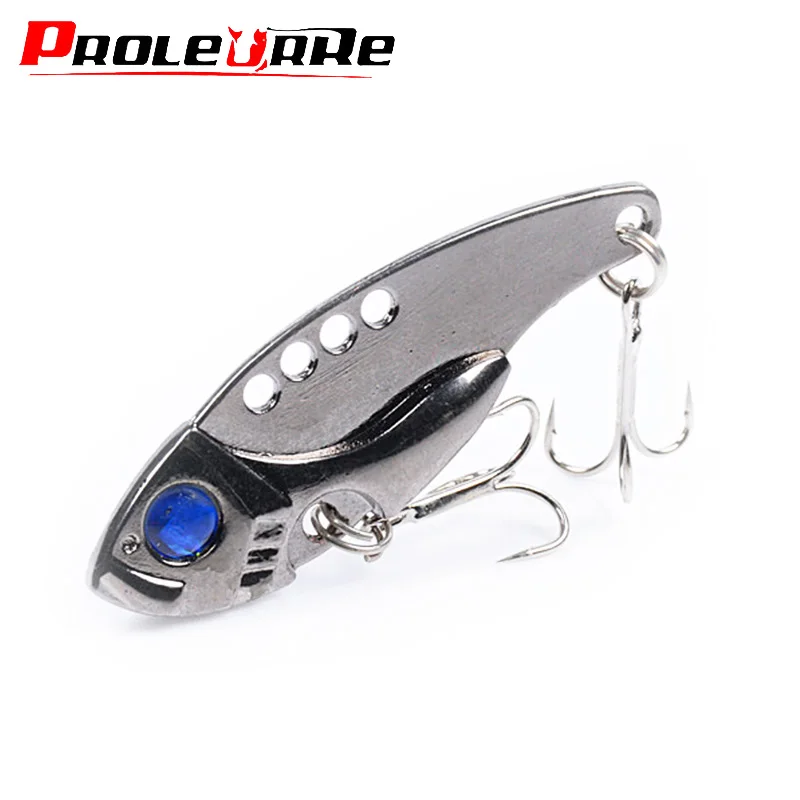 1Pcs 3D Metal Cicada Vib Fishing Lures 50mm 11g Vibrations Spoon Lure Hard Bait Bass Isca Crankbait Wobbler Spinner