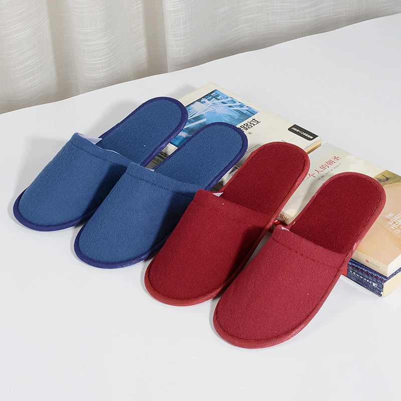 Indoor Slippers Guest Home Slippers Hotel Travel Spa Disposable Slippers Unisex Simple Slippers unisex Portable home Slippers