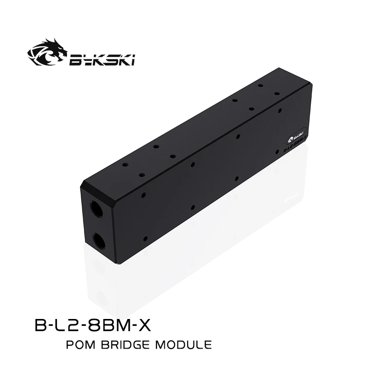 Bykski B-L2-8BM-X Multi Video Graphics Card GPU Connector Parallel Easy Build 8 Cards Combined G1/4