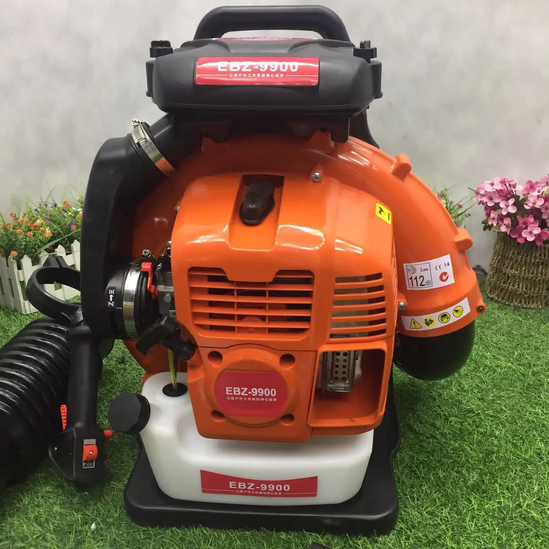 

Gas Air BlowerEBZ9900 Two-Stroke 75.6CC Backpack Leaf Blower High-Power Forest Wind Fire Extinguisher High Vacuum Fan