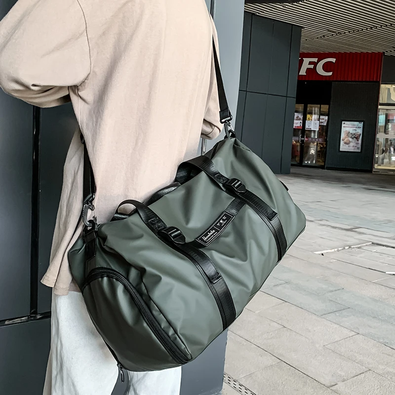 

Дорожные сумки на короткие расстояния, мужские сумки для путешествий, вместительные дорожные сумки, чемодан, водонепроницаемый, для влажного и сухого спорта