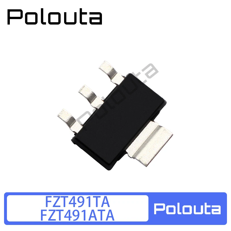 10 Pcs Polouta FZT491ATA FZT491A SOT223 NPN Mid-power Transistor Akustische Komponenten Kits Arduino Nano Integrated Circuit