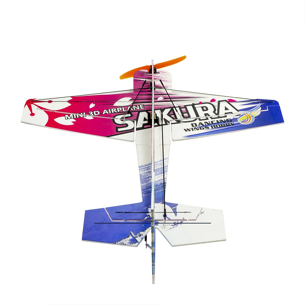 Nieuwe Pp Magic Board Micro 3D Indoor Vliegtuig Sakura Lichtste Vliegtuig Kit Rc Vliegtuig Rc Model Hobby Speelgoed Heet Verkoop rc Vliegtuig