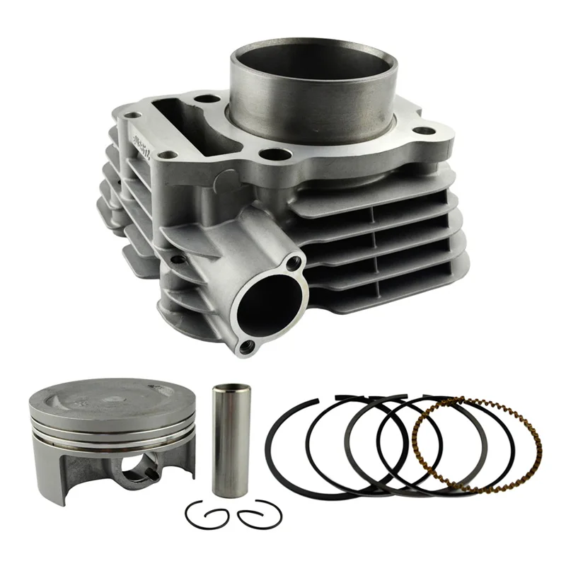 

Motorcycle Engine Parts Size STD 74 mm For YAMAHA YBR250 2007 2009 XT250 1YB 2013 2014 2015 Cylinder Block Piston & Piston Rings