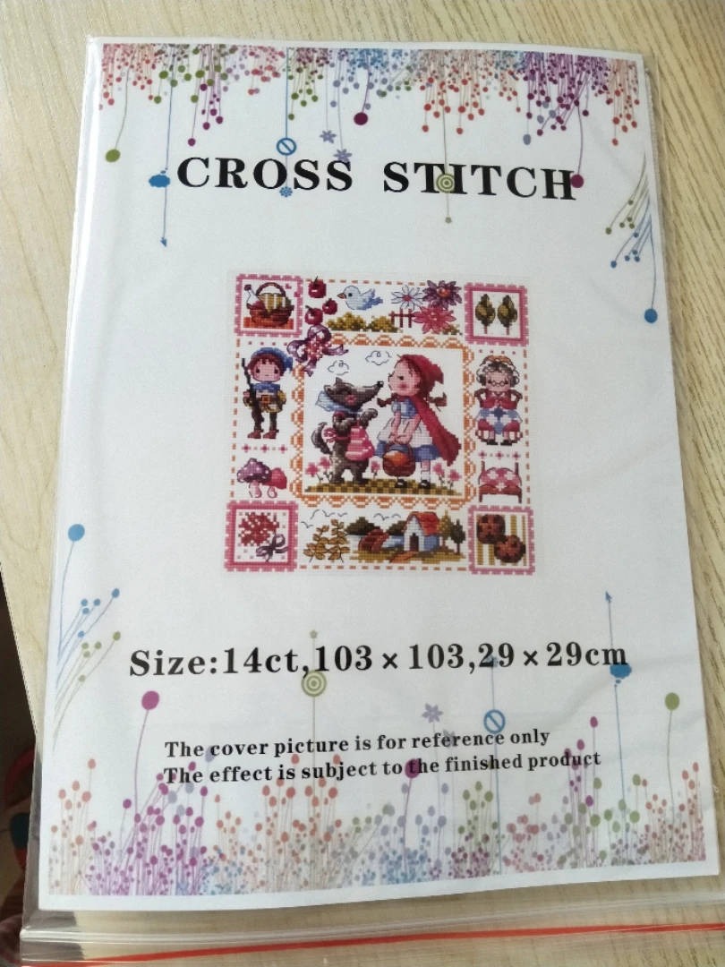 Counted Cross Stitch Kits, Embroidery Needlework Sets, DIY, 28-MD-74, 11CT, 14CT, 18CT