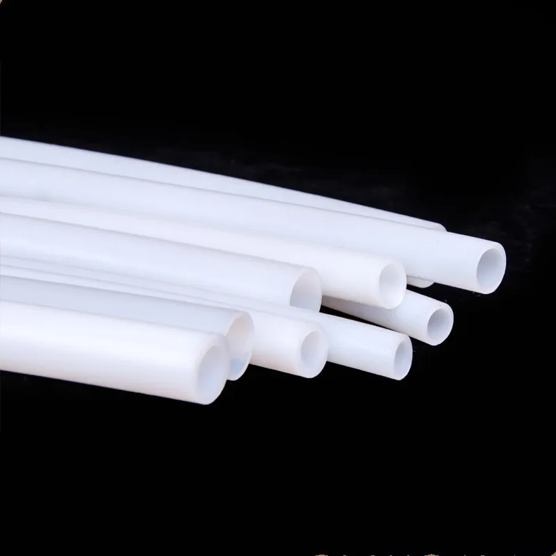 PTFE Tubes Insulation Anti Corrosive Pipe ID 5 - 375mm 25cm x 4 pieces /  100cm White