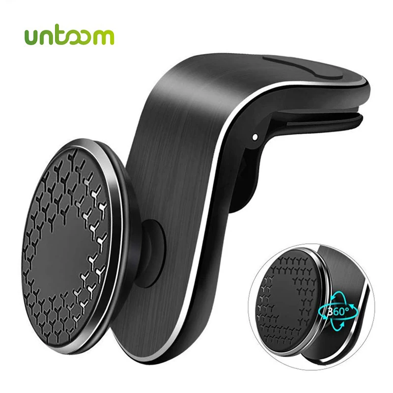 

Untoom Magnetic Car Phone Holder Universal Magnet Air Vent Mount in Car Mobile Phone Holder Stand for iPhone Huawei Samsung