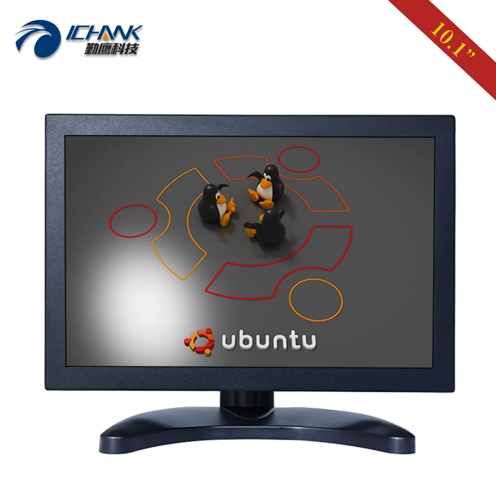 ZB101TC-59HL/10.1'' inch Touch Screen PC Monitor 1920x1200 1080p IPS Widescreen HDMI-in USB Support Linux Ubuntu Raspbian Debian