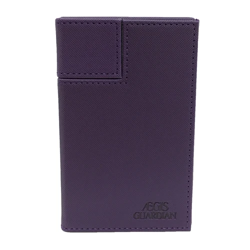 Imagen 2 del producto AEGIS GUARDIAN 100 + TCG Deck Box Card Case Collector para Mtg Yugioh Collection: Color morado