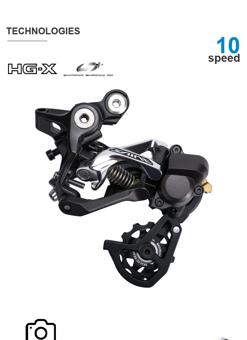 SHIMANO SAINT M820 10 Speed Groupset with Shifter SL-M820 Rear Derailleur RD-M820 Cassette Sprocket CN-HG95 Original Parts
