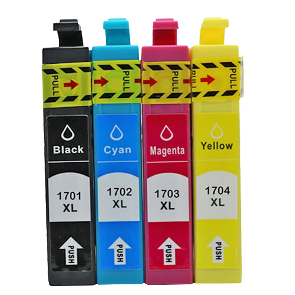 

Ink Cartridge for Epson 17XL T1711 T1712 T1713 T1714 XP103 XP203 XP207 XP303 XP306 XP313 XP33 XP403 XP406 XP413 Printer