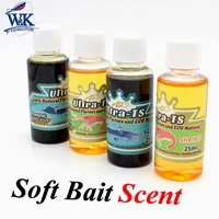 Señuelo de pesca con sabores de 25ml, sabor a calamar para señuelos blandos, Swimbaits, aromas de pescado, aditivo para aparejos de pesca DIY