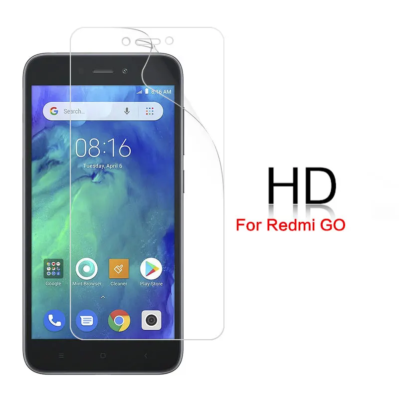 Clear Glossy HD Film For Xiaomi Redmi Go Note 2 3 4 4X 5 Pro 7 S2 Global Version Anti-Glare Anti-Scratch matte Screen Film Cover