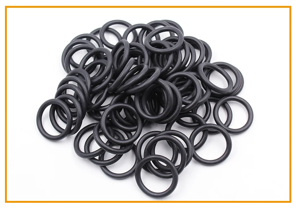 Dicke 0,3/0,4/0,5/0,6/0,7/0,8mm O-ring großhandel NBR 70A nitril gummi dichtung dichtung uhr o ring Wasserdicht kostenloser versand – Detail 6