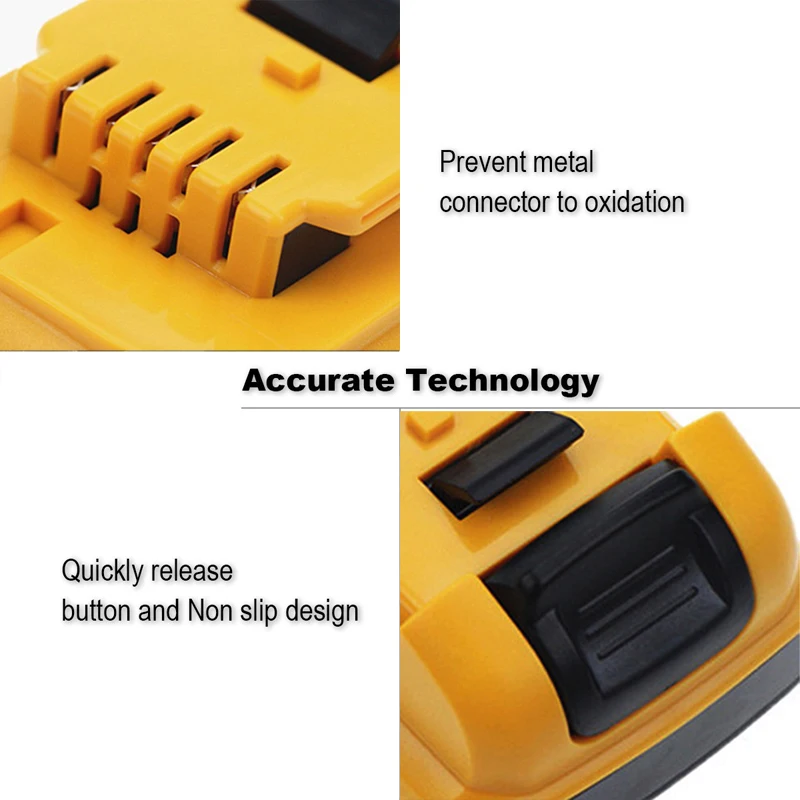 3.0Ah 4.0Ah 12V Max akumulator litowo-jonowy do obsługi Dewalt DCB120 DCB123 DCB127 DCB122 DCB124 DCB121 akumulatory