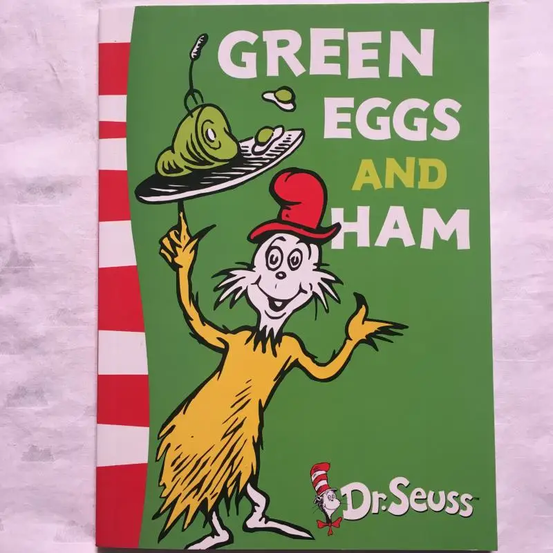 

Green Eggs And Ham Dr.Seuss Interesting Story Parent Child Kids Picture English Books Christmas Gift Age 3 up