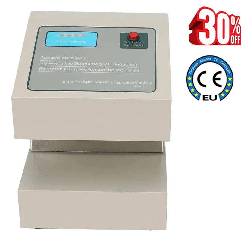 Needle Detector WB-Y01 Shoe Needle Detector High Accuracy Shoe Metal Detector 13mm Depth Nail Testing Machine