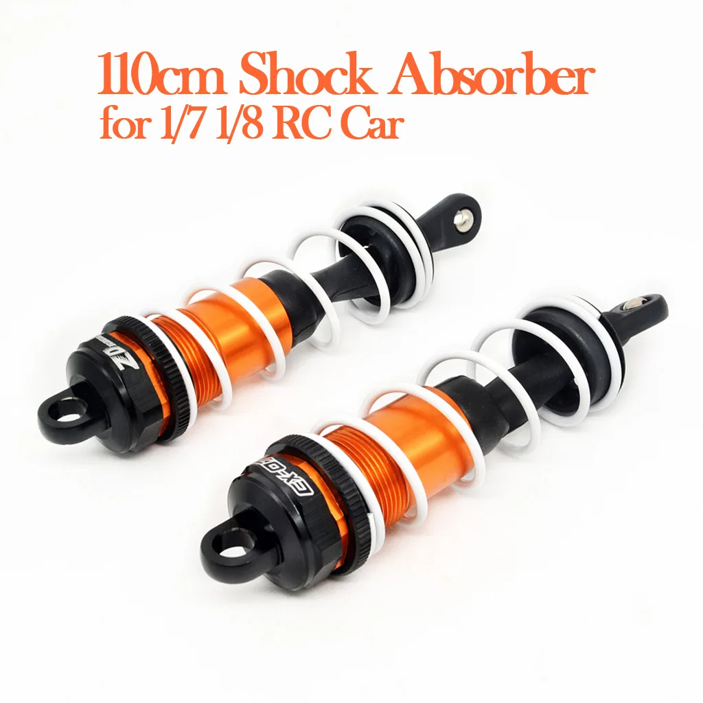 

100% ZD Racing 100mm Metal Shock Absorber Oil Absorber Damper Suspension for 1/7 1/8 RC Car Buggy Truck Traxxas Wltoys
