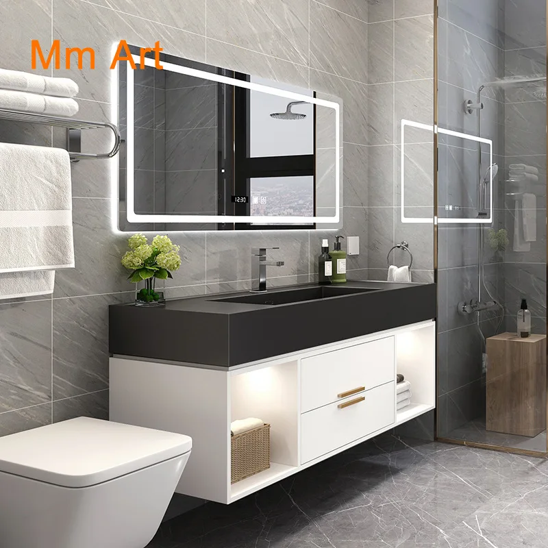 Armario de baño, tocador, combinación de mueble de baño moderno