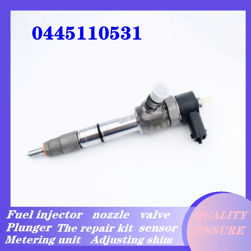 

Packaging Free Diesel Fuel Nozzle 0445110531 Doctor Series Common Rail Injector Assembly 0445 110 531