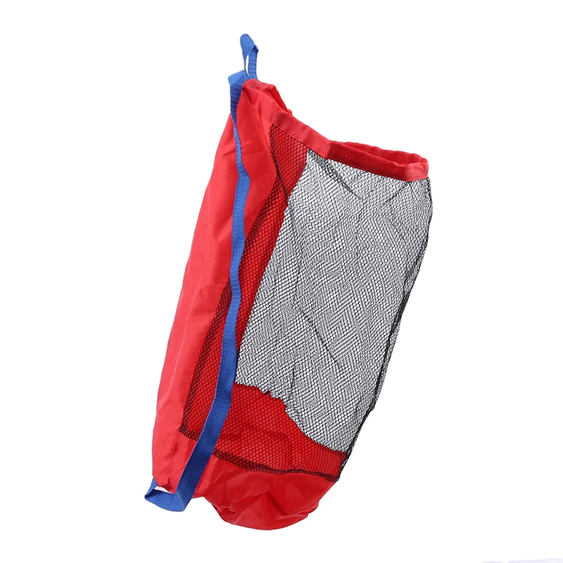 Children Beach Toys Mesh Bag Back Large Mesh Bag Kids Play Sand Digging Sand Shovel Tool Storage Bag(Does Not Contain toys)