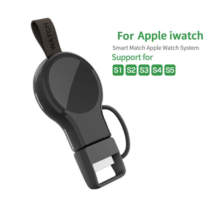 For Apple IWatch 1 2 3 4 5 Charger Magnetic Adapter Portable Fast Charging Smart Watch Mini Wireless USB Charger Dock