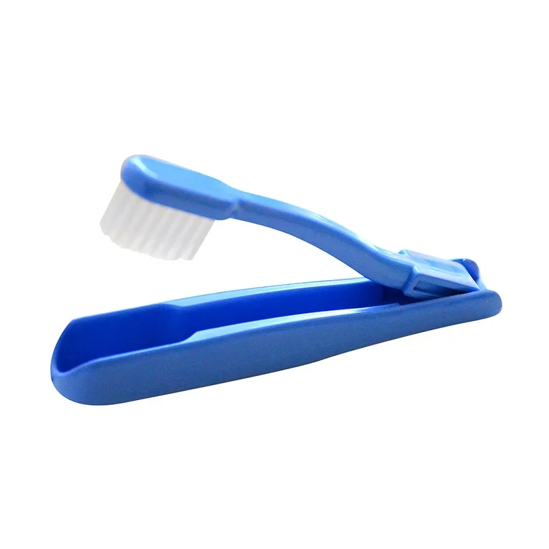 Brosse à dents de voyage pliable, 2 pièces, brosse à dents Portable et souple, pour voyage d'affaires, hôtel, hygiène buccale