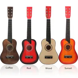 25 Inch Basswood Acoustic Guitar with  Pick Strings for Beginner Musical Stringed Instrument Hot