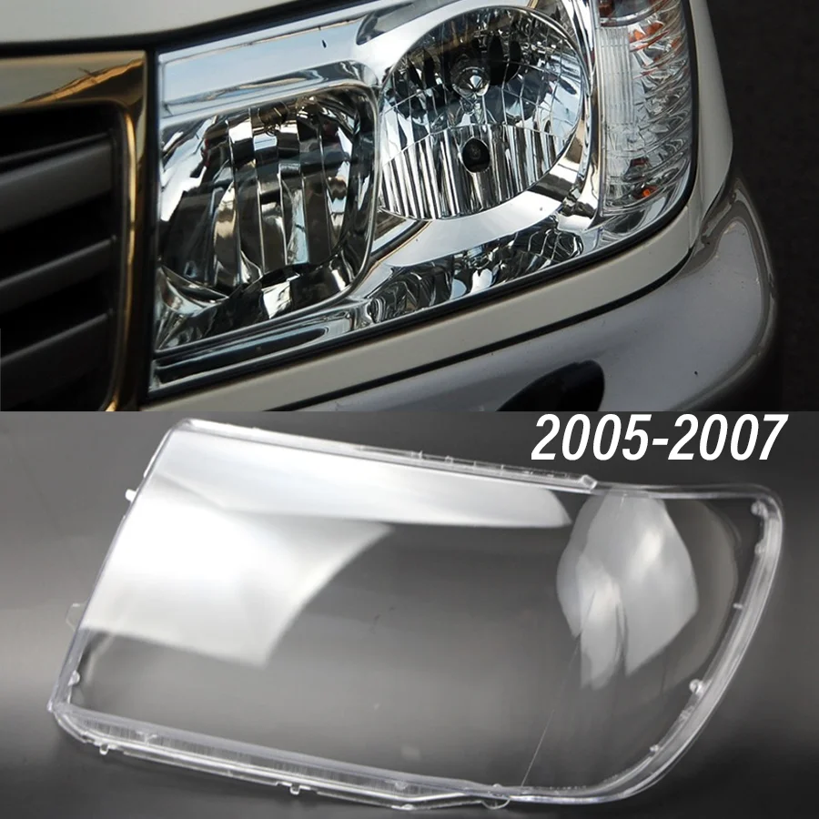 

1Pc Left/Right For Toyota Land Cruiser 2005-2019 Headlight Cover Lampshade Shell Headlamp Shade Head lamp Cover Glass Mask