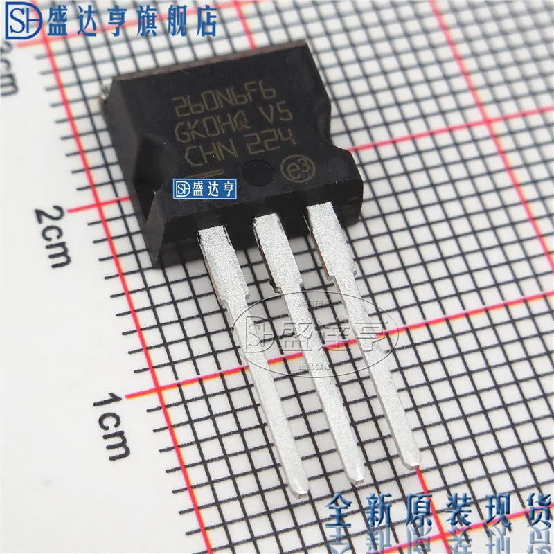 STI260N6F6 MARKING:260N6F6 120A 60V TO262 DIP MOSFET Transistor  NEW Original In Stock