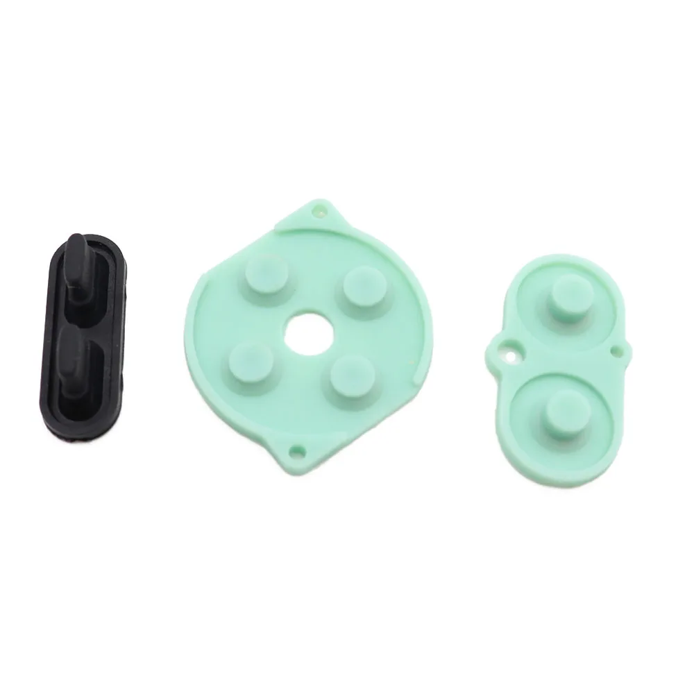 Für Nintendo Game Boy Farbe/Farbe Taste Silikon Gummi Pad Leitfähigen EINE B Wählen Sie Start Gummi Taste Für GBC